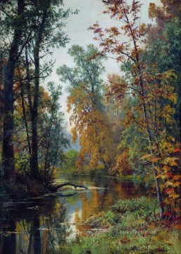 イワン・イワノビッチ・シーシキン Painting - パブロフスクの秋の風景公園 1888年 イワン・イワノビッチ